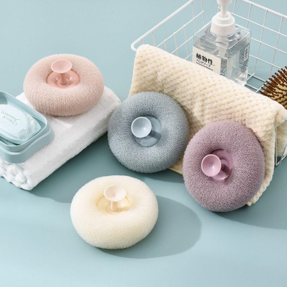 Body Scrubber Cleaning Brush Bathroom Supplies Flower Bath Rub Massage Bath Ball  for Bathroom