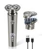 Electric Electric Low USB Quick Wet and Dry IPX6 Low High Speed Rotation Type Shaver, Men's Shaver, Shaver, Noise, Charging, Use, Waterproof,