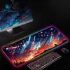 Gaming Mousepad PC Accessories Desk Mat Gaming Mat Extended Pad Mouse Gamer Desk Interior Mouse Pad Mouse Mat with LED