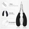 Surgical Stainless Steel Toenail Clippers for Thick and Ingrown Nails Cutter