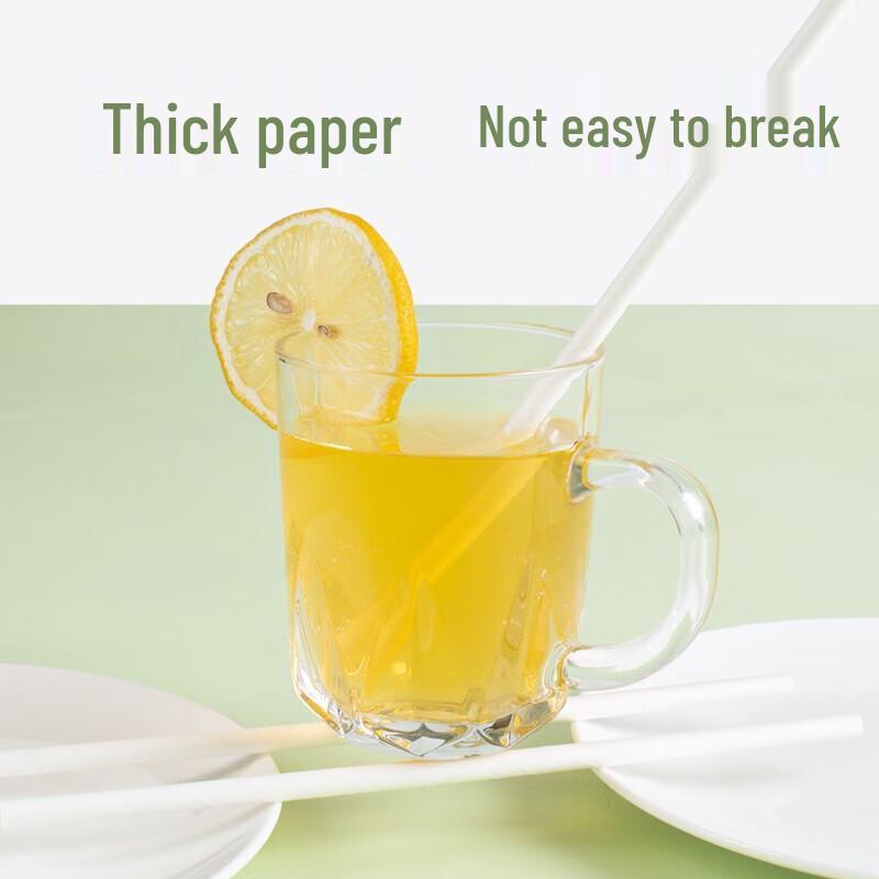 Youao Disposable Paper Straws
