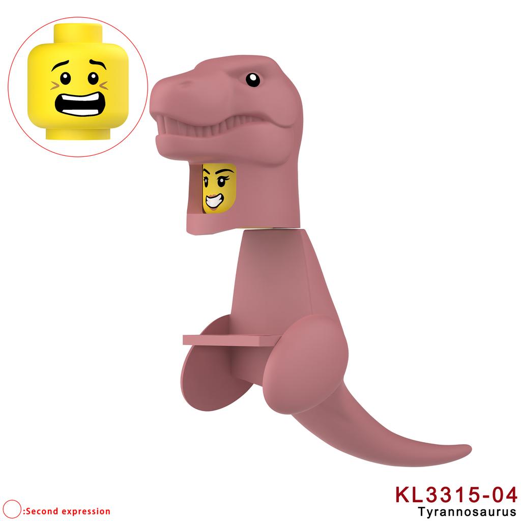 2025 Новый Юрский Мир Дино Трицератопс брахиозавр Конструкторы Блоки Кирпичики Фигурки динозавров Игрушки подарки для детей