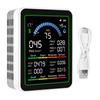 10-в-1 Детектор качества воздуха CO2 TVOC HCHO PM2.5 PM10 PM0.3 Портативный измеритель качества воздуха для дома