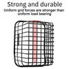 Bike Rear Storage Basket Heavy Duty Large Capacity Universal MTB Road Mountain Bicycle Metal Wire Basket Bike Accessories