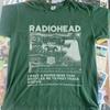 Radiohead 90s Ретро Графическая Унисекс Лесной Зеленый Футболка S-5XL Унисекс Футболка