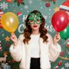 2026 New Year Eve Glasses Christmas Party Photo Props for Adults Kids