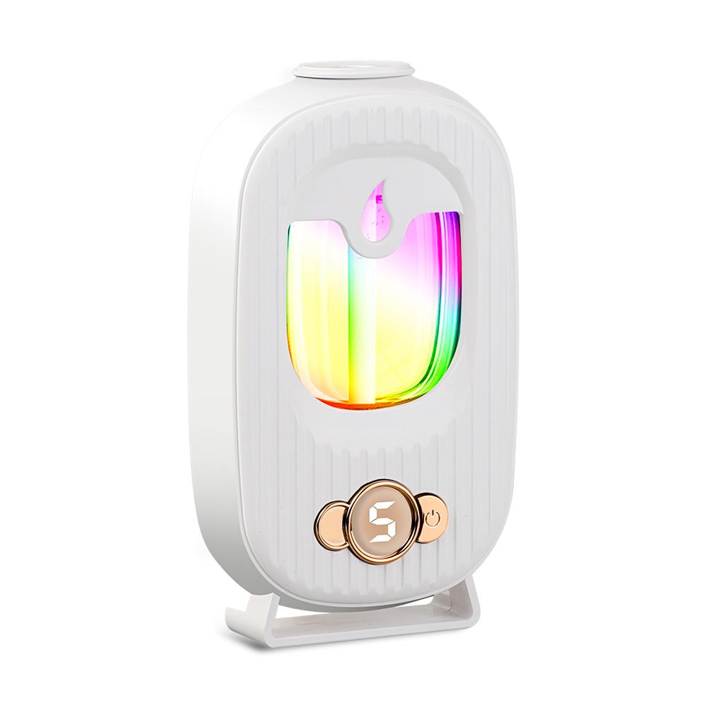 Перезаряжаемый ароматерапевтический диффузор с ультразвуковым распылением и светодиодом, меняющим цвет, для ароматизации в течение 60 дней