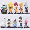 20 шт. Набор Bandai Dragon Ball Z Супер Сон Гоку Вегета Броли Буу Экшн-фигурки Аниме Фигурки Модель Ультра Инстинкт Подарки Игрушки