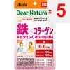 Asahi Dear-Natura Style Железо и Коллаген 20 капсул (20-дневный запас) Препараты железа Минералы Препараты железа