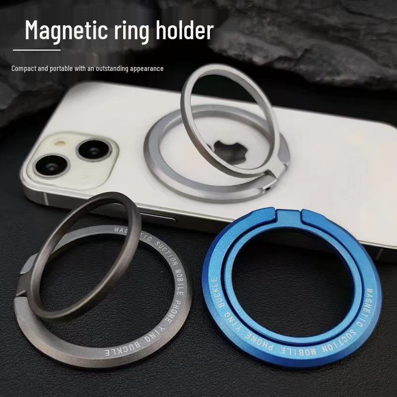 Магнитная металлическая подставка для телефона MagSafe с бумажной упаковкой