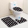 Bathroom Floor Mat Bathroom Mat Toilet Three-Piece Set