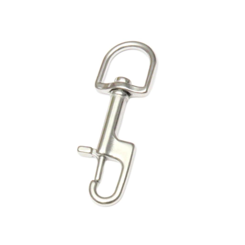 Stainless Steel Swivel Snap Hook Clip for Scuba Diving Part Tool Accessories