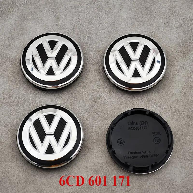 W162Car Sticker For VW Volkswagen Jetta MK5 Golf 56mm Car Wheel Center Caps Black Suede Metal Keychain 14mm VW Key Sticker For Volks