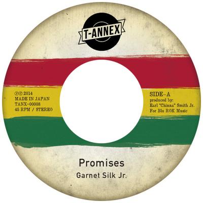 Пластинка 7 дюймов GARNET SILK JR. - Обещания TANX0008 T-Annex 2014 Ямайка Регги, Ска и Даб Б/У