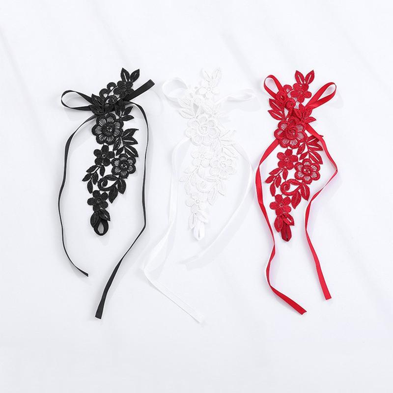 Sexy Stockings Lingerie Lace-up Lace Hollowed-out Socks Women Underwear Accessories Lace Temptation Close-fitting Foot Cover