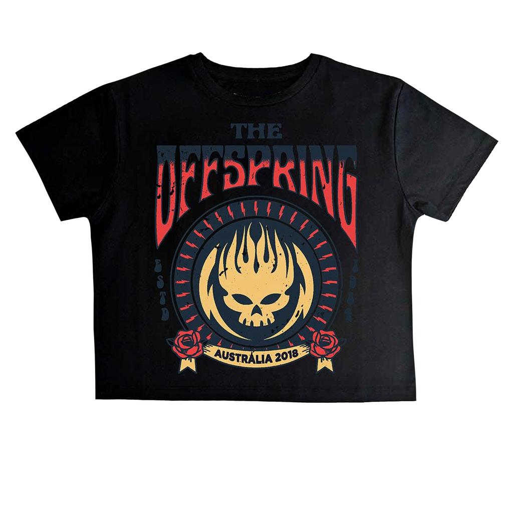 The Offspring Womens/Ladies Australia 2018 Crop Top