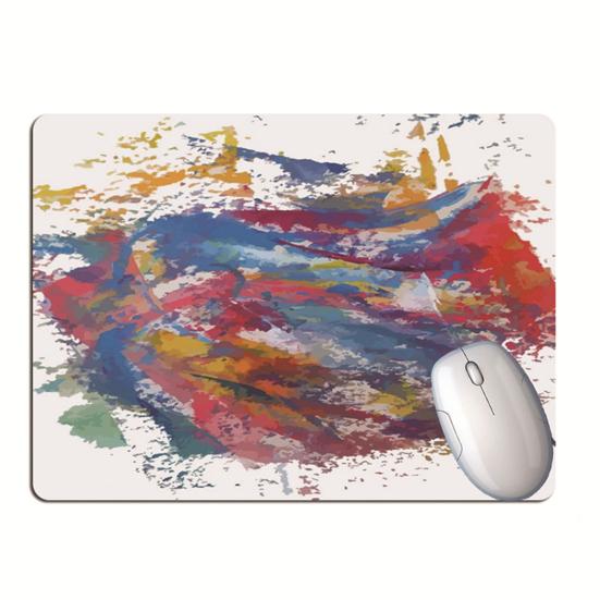 Подушка для мыши, креативная антивыцветающая гладкая поверхность, картина маслом, облака, подставка для запястий, подставка для ноутбука