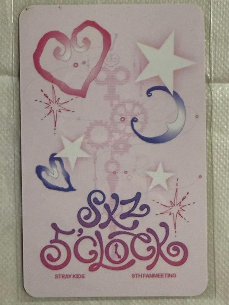 [Б/У] 5-я встреча фанатов Stray Kids SKZ 5o'clock Хан Джи-сон