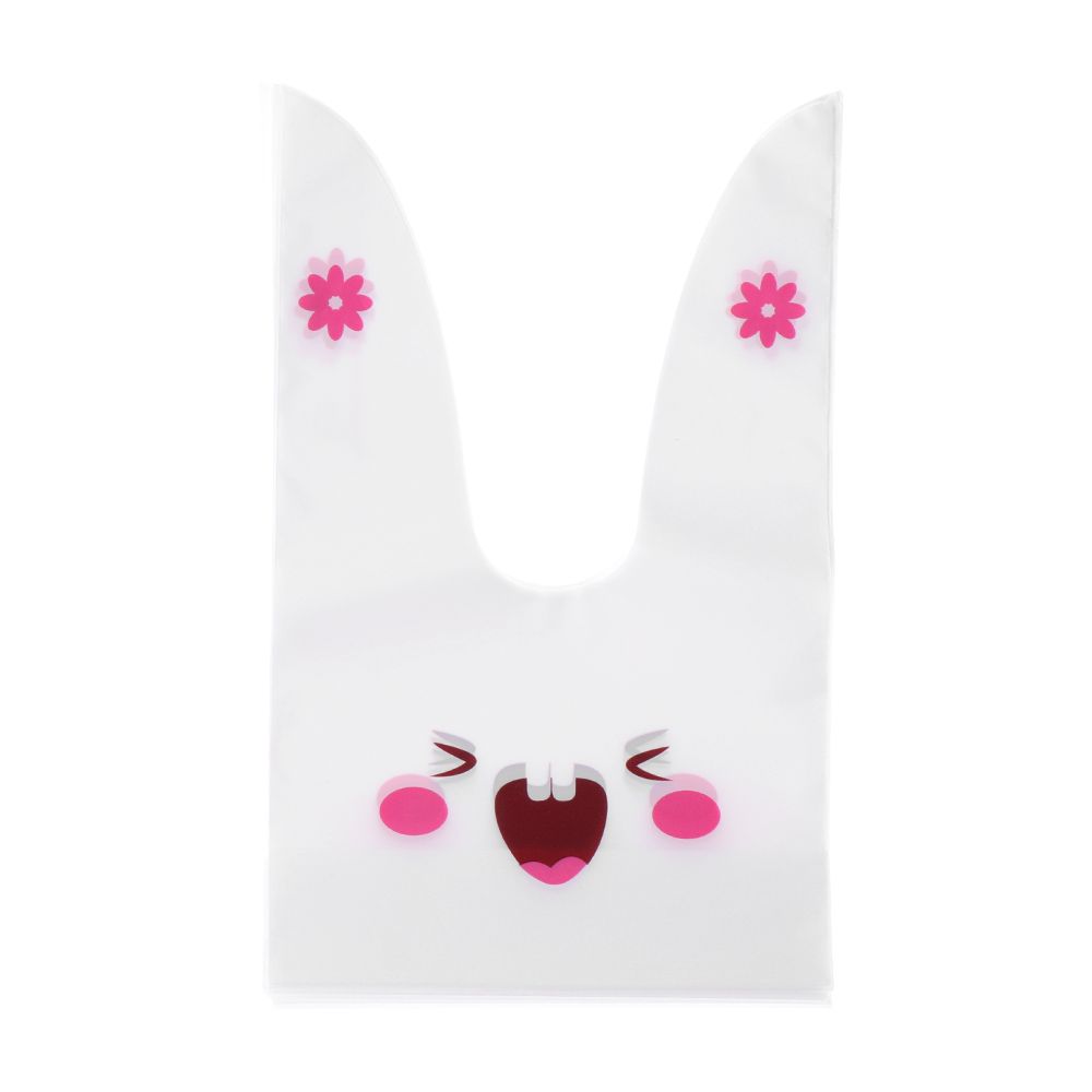 Украшение Праздничные принадлежности Карман для хранения Упаковка для печенья Пасхальный кролик Конфетный пакет Пакеты для печенья с кроликом