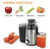 Large-Caliber Juicer for Household & Commercial - Separates Juice & Pulp, No-Cut Design for Fruits, Vegetables, Celery, Sugarcane, & Milk Tea
