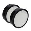 PUREBURG Replacement Filter Kirala Air Prato White Air Purifier Compatible with 2 Pack H13 True HEPA Dust Collection Deodorizing Filter KAN-106