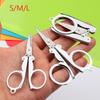 Folding Scissors Pocket Travel Small Crafts Sharp Blade Emergency Mini Foldable Needlework Tailor Fabric DIY Tool