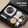 7Pcs Coffee Maker Gift Set Moka Pot Coffee Machine Kit Portable Hand Brew Espresso Coffee Equipment