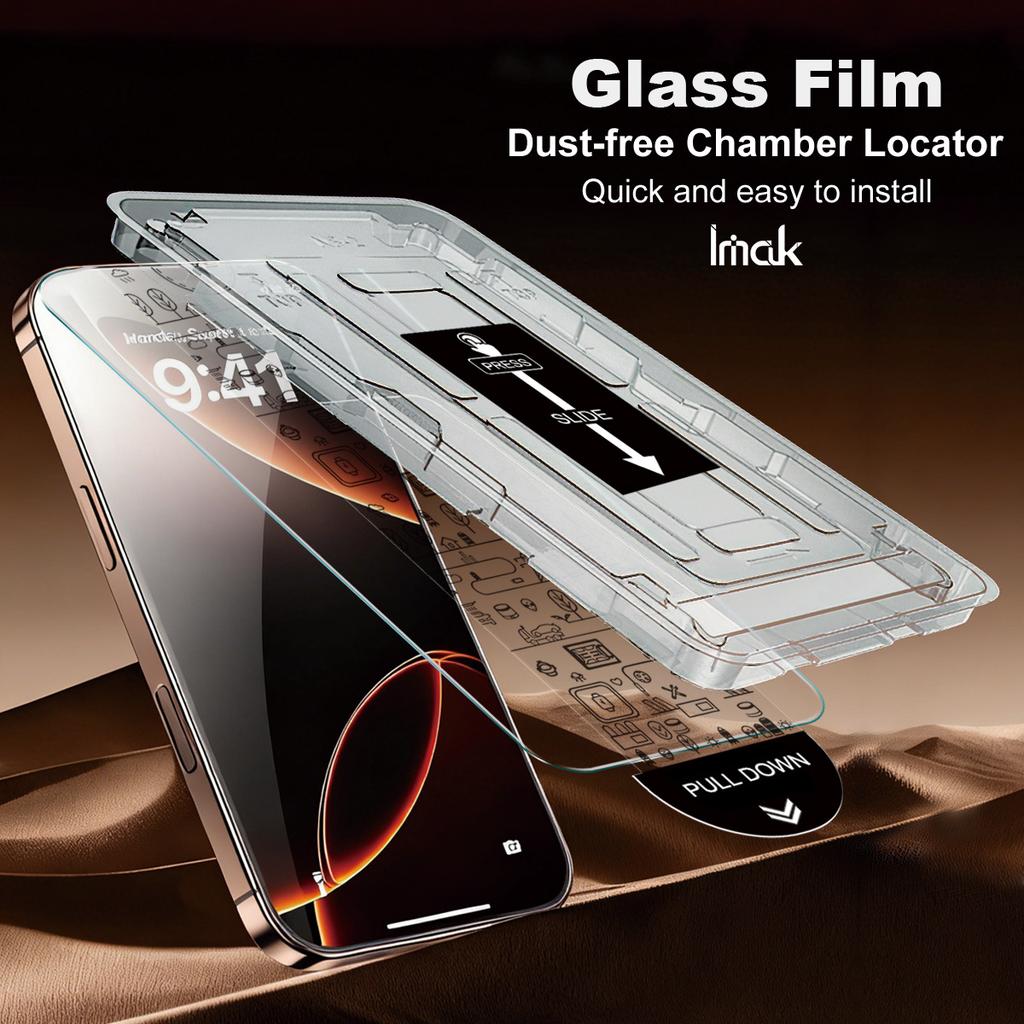 For Xiaomi Redmi Note 14 14S 13 Turbo 3 4 Pro 5G IMAK H Tempered Glass Film Chamber Locator