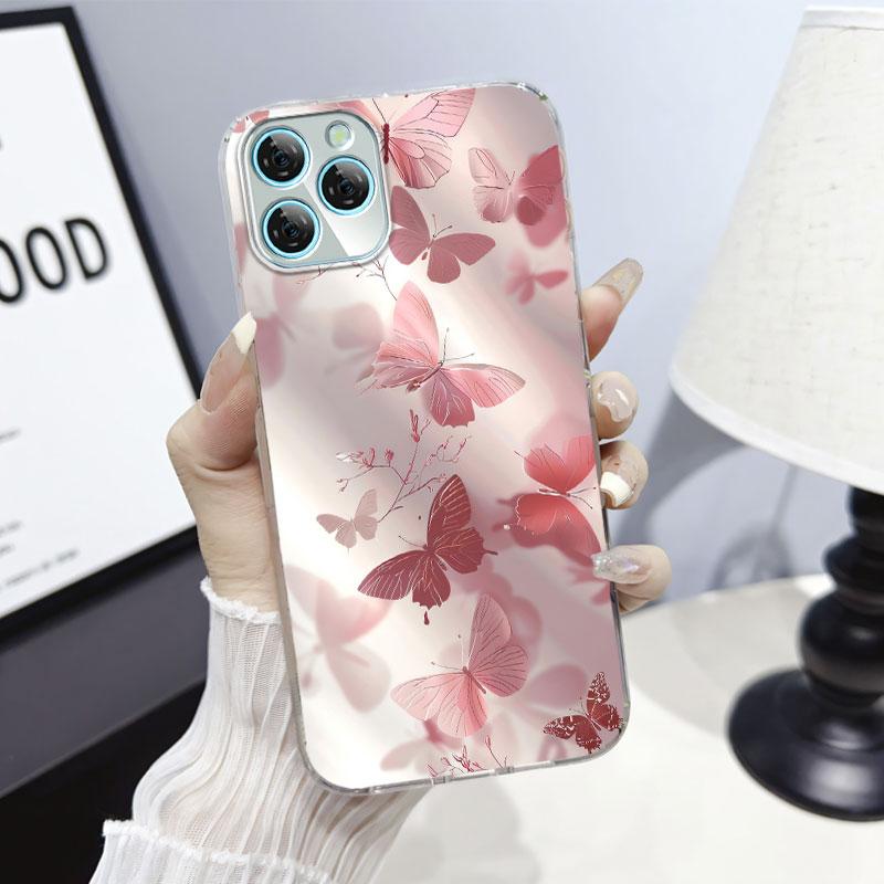 For Blackview A95 A100 A200 Pro A85 Case Protective Cover For Blackview A80S Marble Clear Soft Silicone Phone Case Cat Fundas