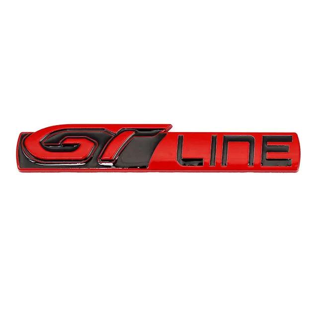 For Peugeot GT Line Logo 308 508 Rear Boot Trunk Tailgate Emblem Side Fender Badge Decals 3008 5008 Renault KIA Stickers Stinger