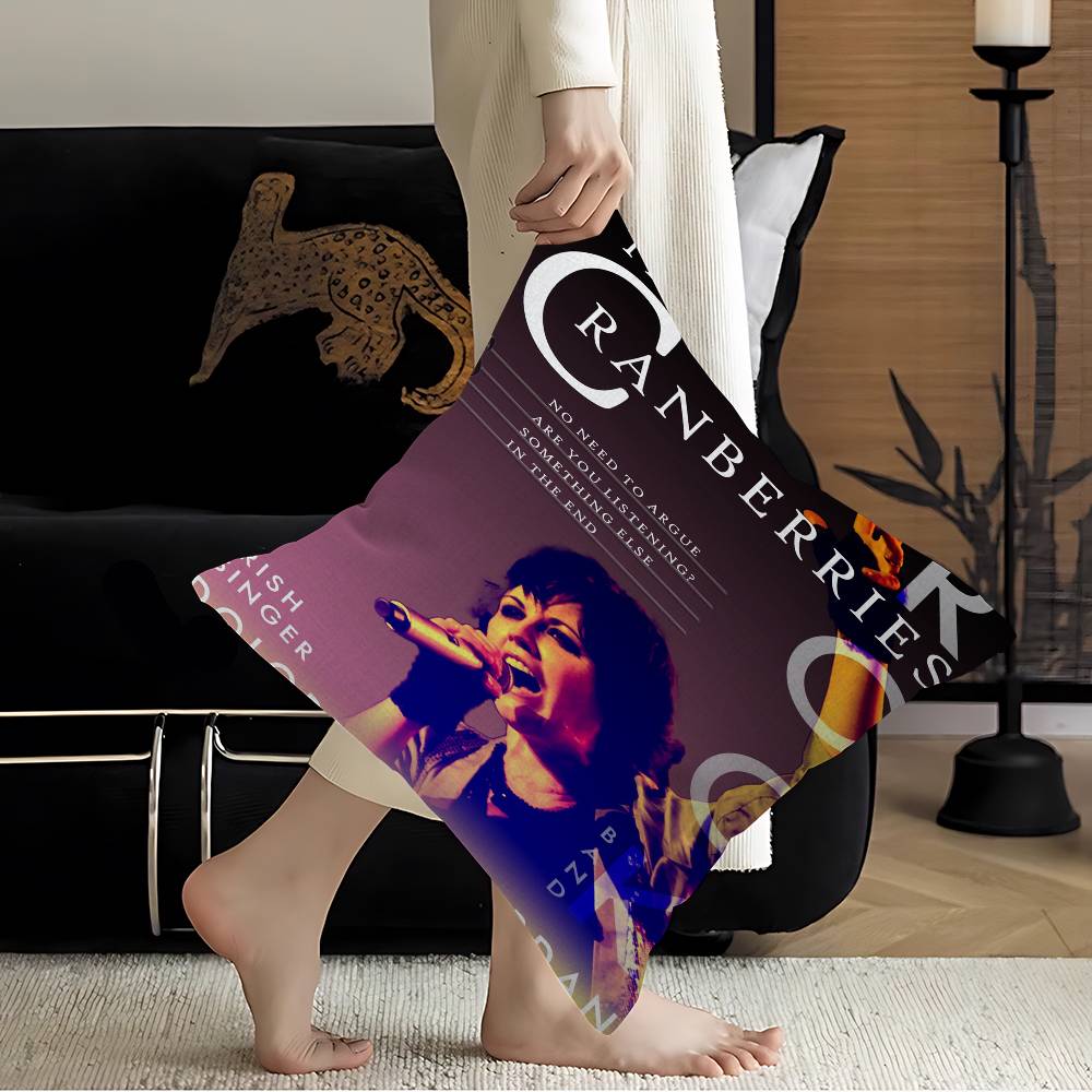 The-Cranberries Band Personalized Pillow Cover Kids Bedroom Wild Party Decor Pillowcase Kid Birthday Shower Gift