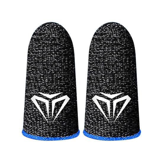 1 пара дышащих ультратонких игровых накладок на пальцы, универсальные накладки на кончики пальцев для контроллера, перчатки для большого пальца