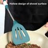 1 Set Anti-scald Cooking Utensils Non-stick Handle Silicone Cooking Spatula Spoon Set Cooking