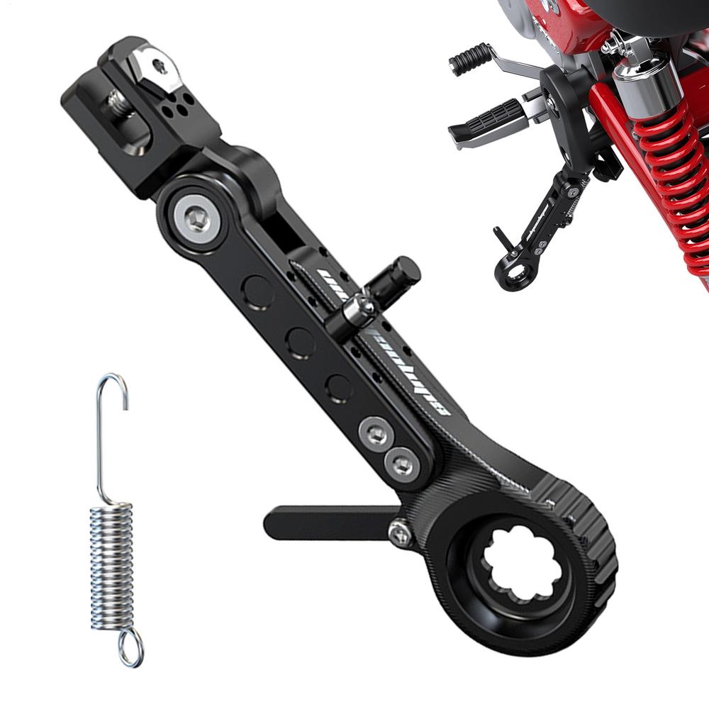 Motorcycle Stand Strong Load-Bearing Capacity Motorbik Foot Side Support Scooter Parking Kickstand For Men Women Boys Girls