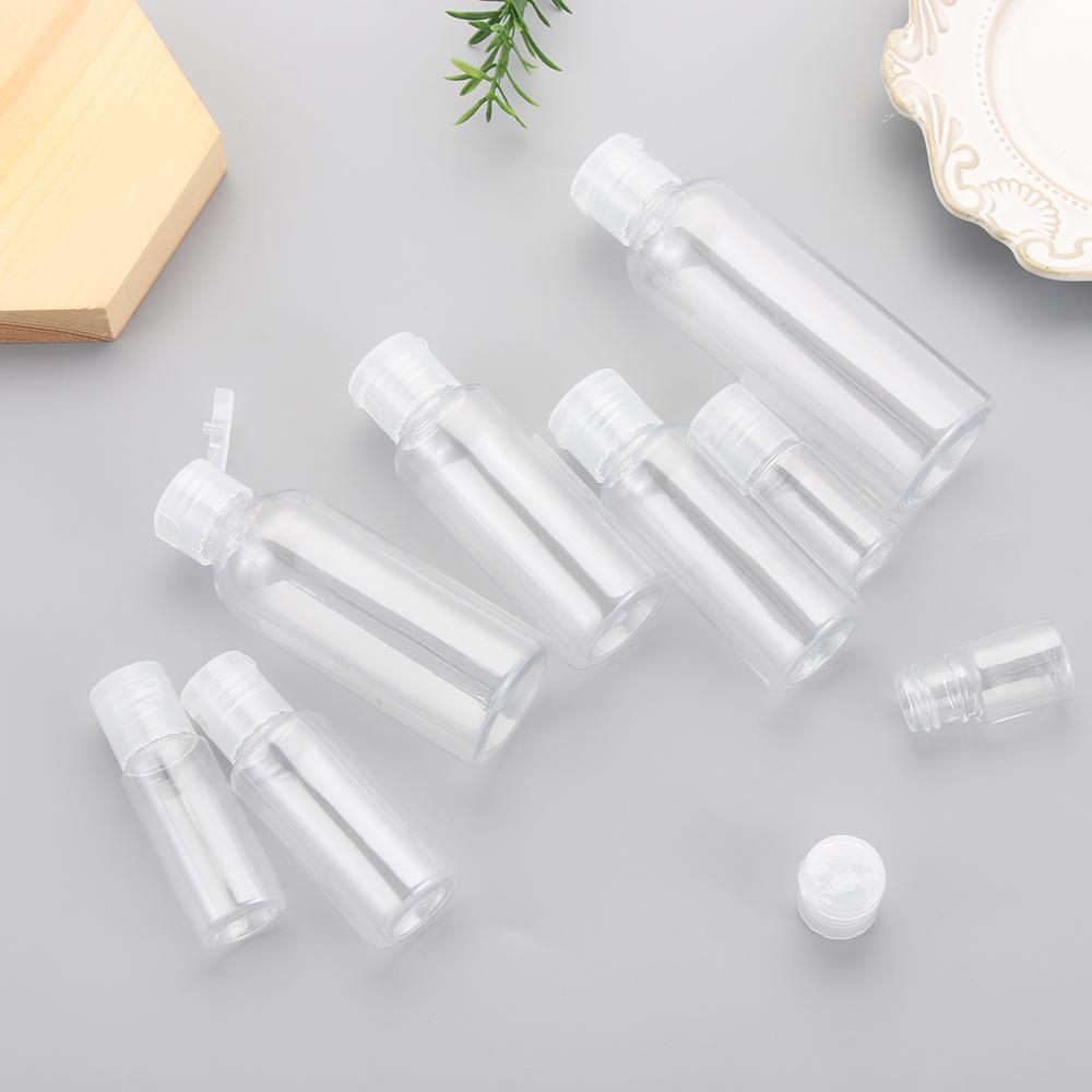 Squeeze Plastic Clear Lotion Jar Empty Container Bottle Shampoo Bottle Refillable