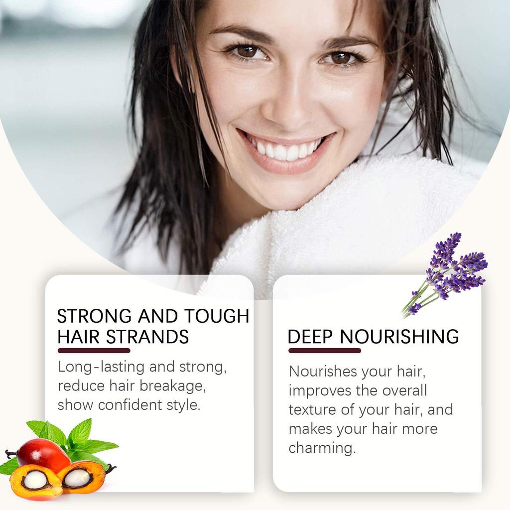 EELHOE Набор кондиционеров для придания объема маслу Batana, восстанавливающий вьющиеся волосы, питающий волосы, гладкий уход за волосами