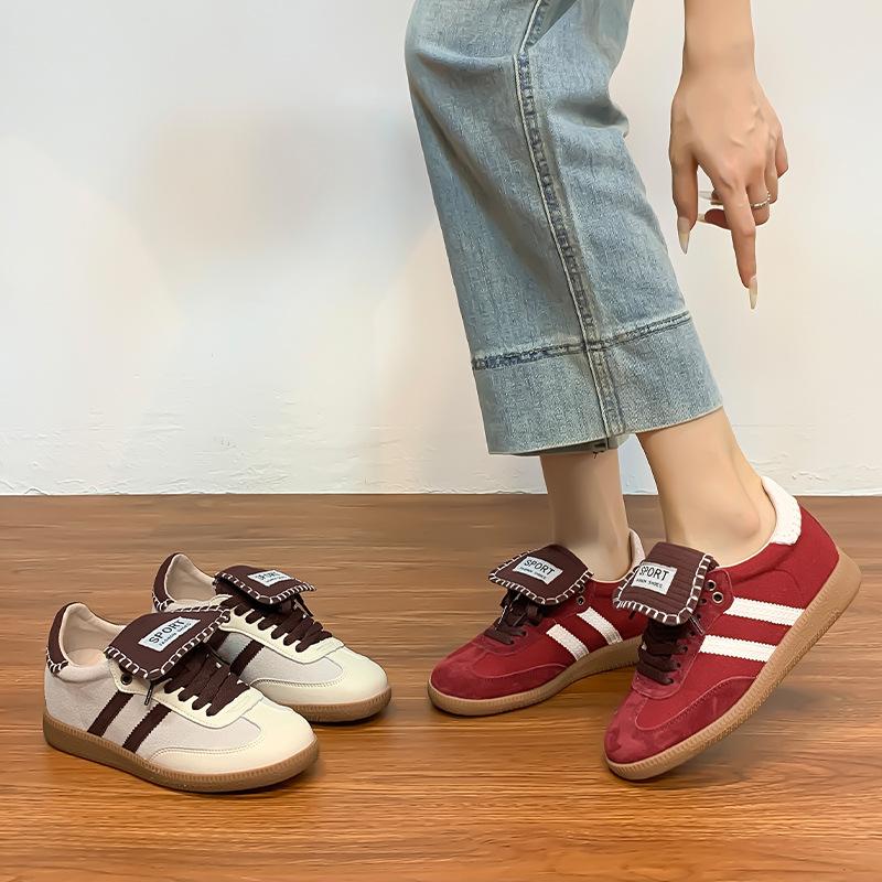 Женские кроссовки на шнуровке спереди, на толстой подошве, увеличивающие рост, спортивные, в повседневном стиле, универсальные немецкие тренировочные кроссовки на плоской подошве, ретро, Форрест Гамп