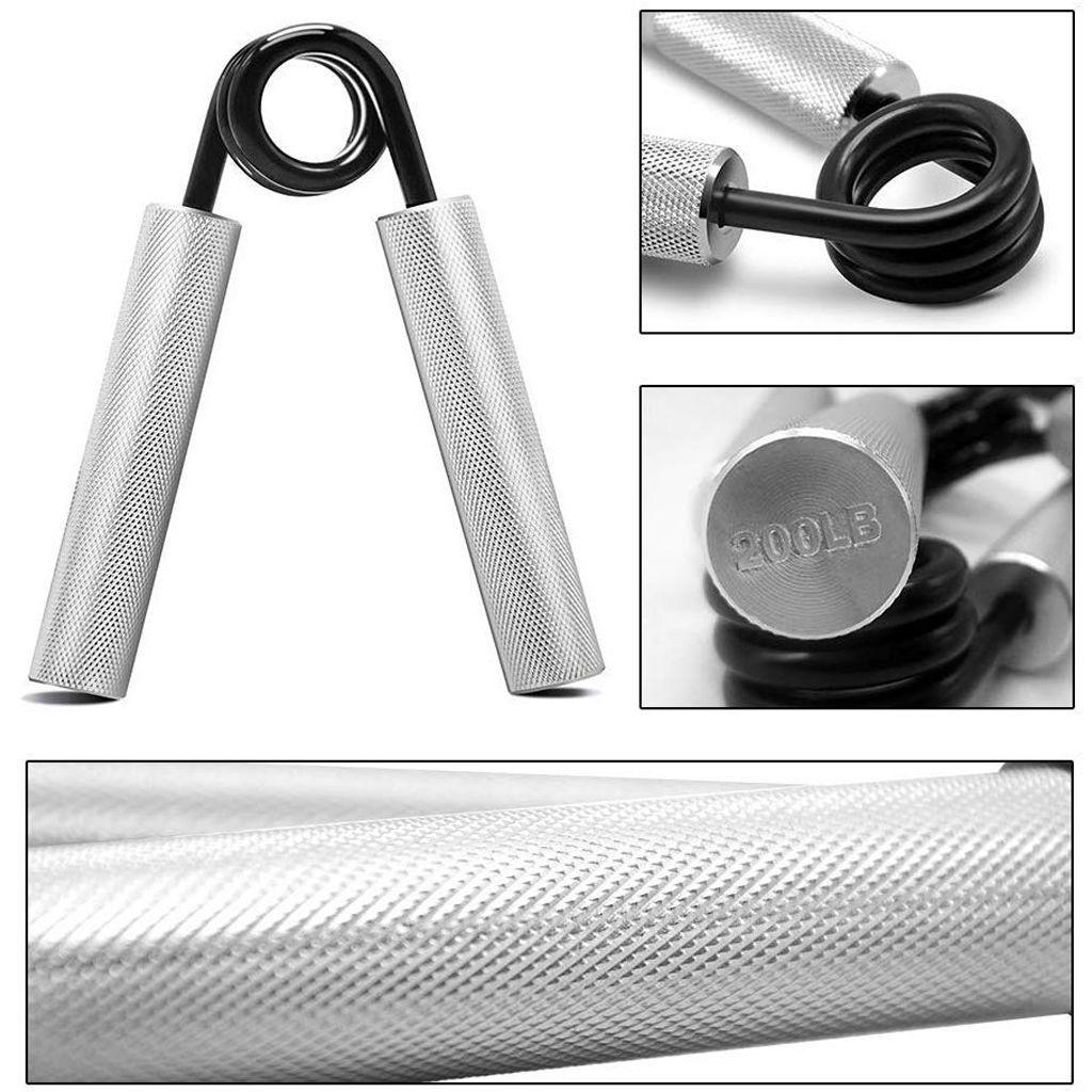Compact Metal Grip Strengthener - Wrist & Finger Trainer for Rehabilitation & Strength Training, Student Edition, Type A