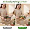 Solid Ring Base Vegetable Washing Basin Fine Mesh Filter Draining Basket  Kitchen