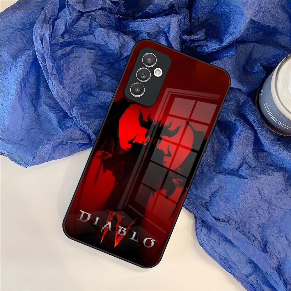 Горячая игра Diablo Чехол для телефона для Samsung Galaxy S24 S23 S22 S21 S20 A24 A34 A54 A53 Note20 M54 Fe Ultra Plus Стекло