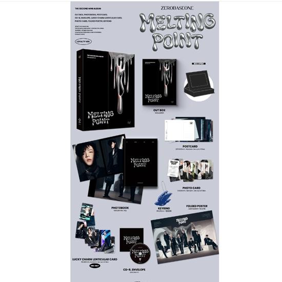 ZEROBASEONE - MELTING POINT (2ND Mini) [Fairytale Ver. Mystery Ver. Loyalty Ver.] Random