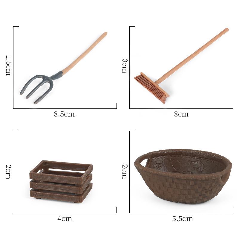 Креативный набор имитационных ограждений для фермы, ранчо, зоопарка или декораций песочницы