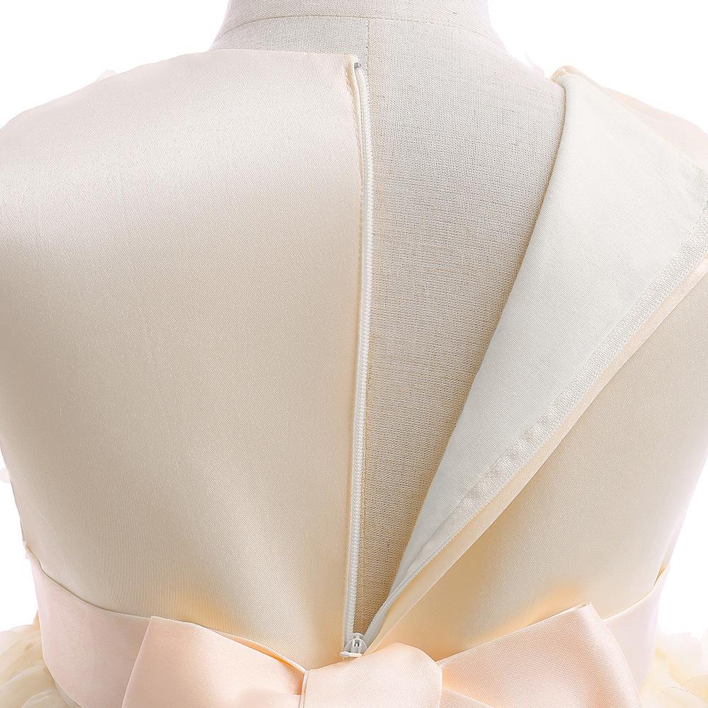 Kids Christmas Dresses For Girls Elegant Princess Wedding Dress Children Vintage Evening Party Dress Christmas Prom Formal Dresses