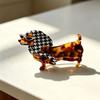 Acetic Acid Sausage Dog Hair Clip Large Cartoon Hairpin Fashion Dachshund Hair Claw  Streetwear