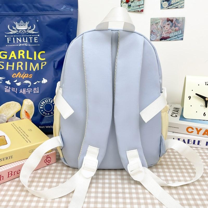 School Bag New Spring Cute Soft Glutinous Children's Spring Outing Research Small Backpack High Value Personality Pain Layer Girl Backpack