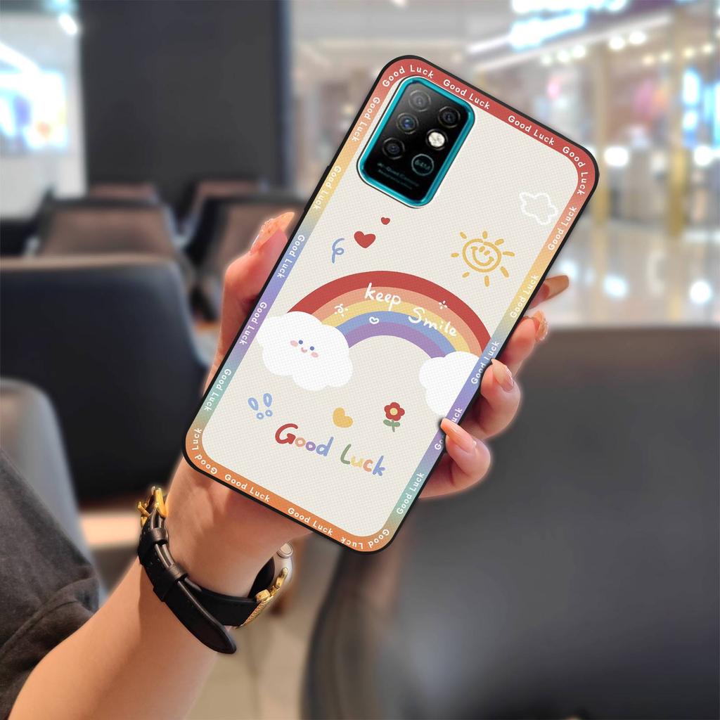 Милый пылезащитный чехол для телефона для Infinix X692/Note8, мультяшный чехол, силиконовый противоударный мягкий чехол, ударопрочный прочный ТПУ