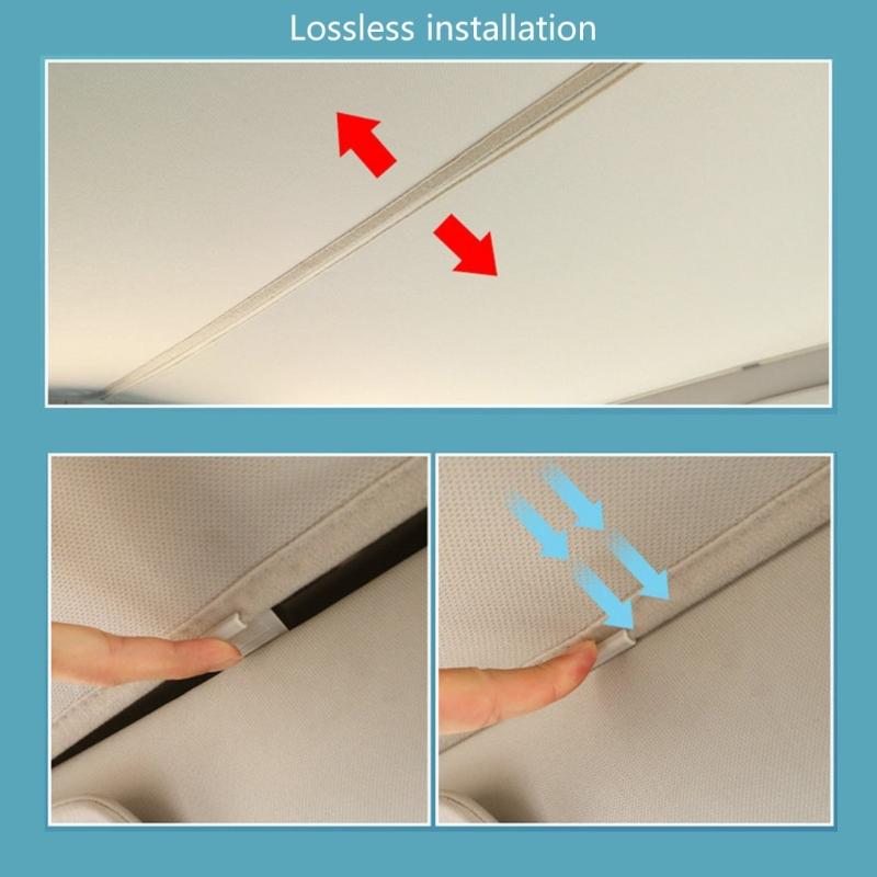 Roof Sunshade Upgraded Sunshade for   Visors Sunroof Sun Shade UV Reflector Reflective Covers