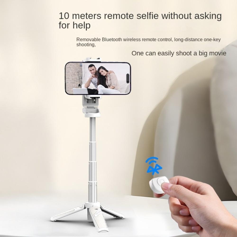 Adjustable Mini Phone Holder 3-in-1 Remote Selfie Stick Tripod Multifunctional Phone Tripod