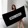 R-RicardS ЛОГОТИП Микрофибровое одеяло Быстросохнущие пляжные полотенца Большой размер Печать Супервпитывающее одеяло-полотенце для бассейна