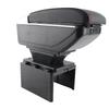 Universal Car Center Console Armrest Box Container Adjustable with USB Interface